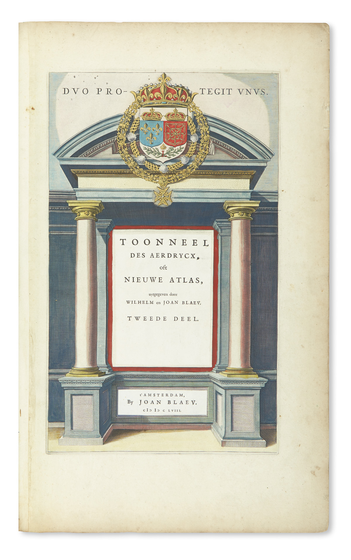 BLAEU, WILLEM and JOAN. Toonneel des Aerdrycx, oft Nieuwe Atlas. Tweede Deel; Tweede Deels, Tweede Stuck.
